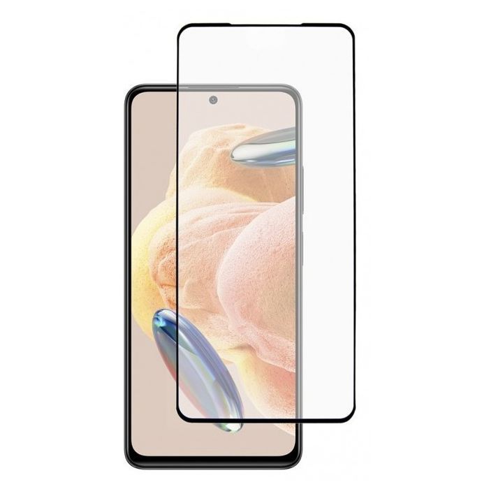 Стекло защитное Dengos Full Glue Xiaomi Redmi Note 12 Pro 4G (black) (TGFG-275) изображение 2