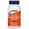 Травы Now Foods Экстракт виноградных косточек, 250 мг, Extra Strength Grape Seed, 90 (NOW-03274)