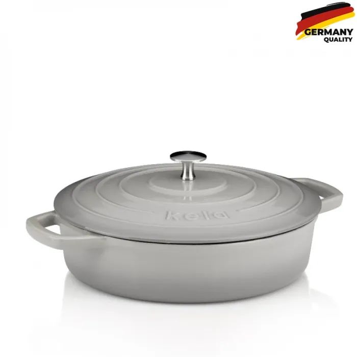 Сотейник Kela Calido Cover 28 см 3,2 л Grey (12611)