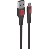 Дата кабель USB 2.0 AM to Micro 5P 1.0m AR15 2.4A black Armorstandart (ARM59535)