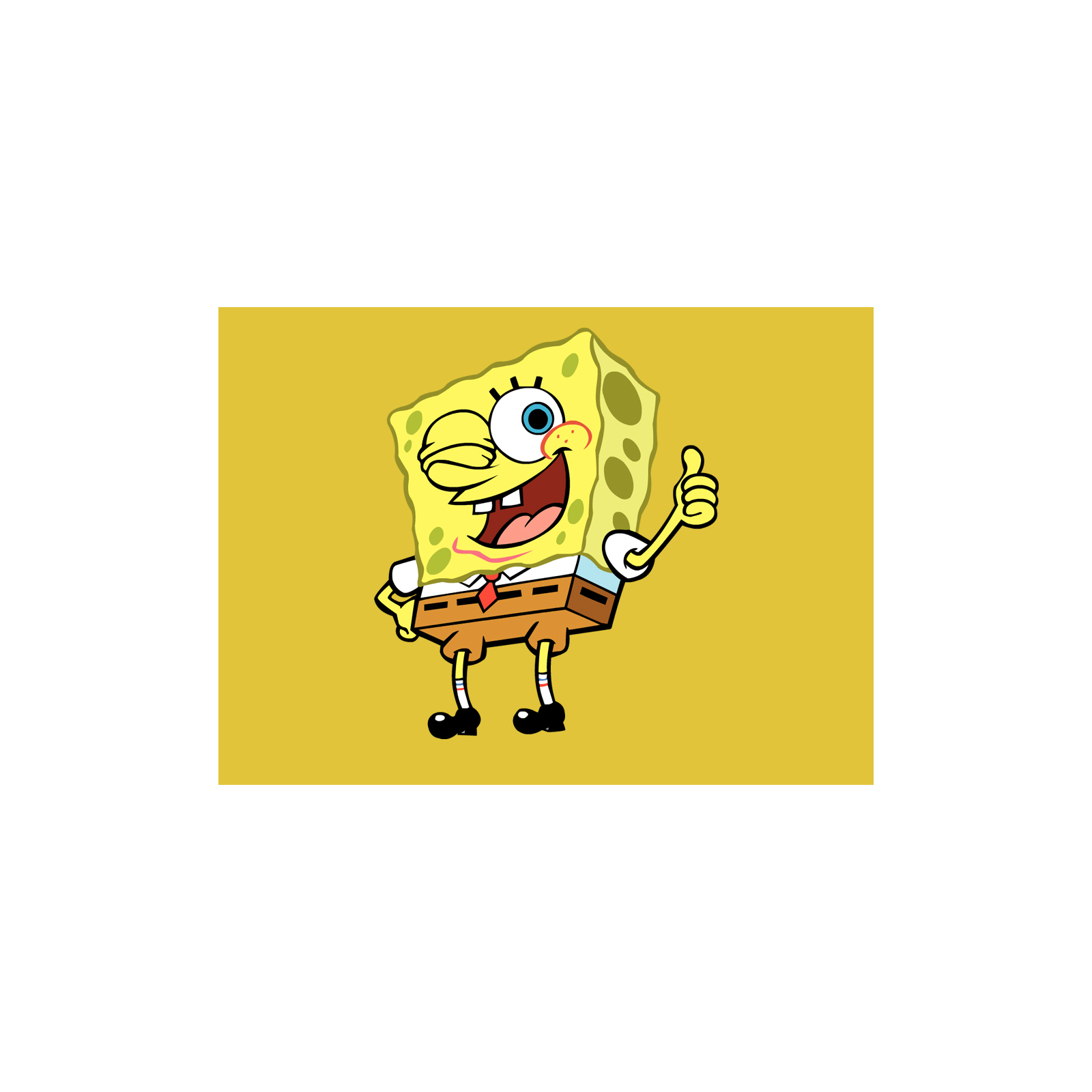 Коврик для мышки Akko SpongeBob Deskmat (6925758610117) изображение 4