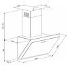 Витяжка кухонна GRANADO Vivares 1614-1200 black glass (GCH336411) зображення 12