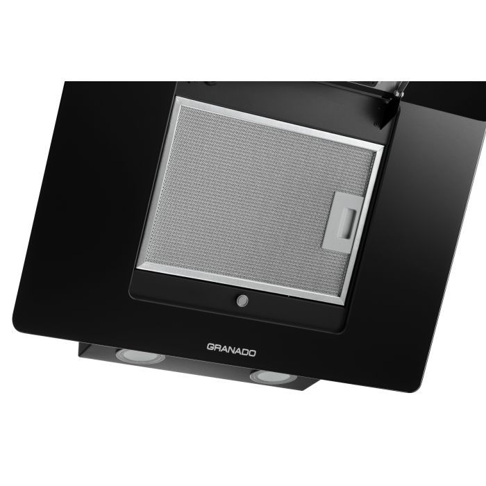 Витяжка кухонна GRANADO Vivares 1614-1200 black glass (GCH336411) зображення 4