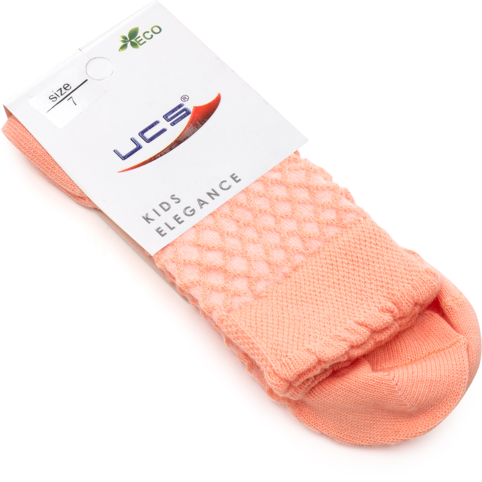 Шкарпетки дитячі UCS Socks однотонні (M0C0101-1204-3G-peach) зображення 2