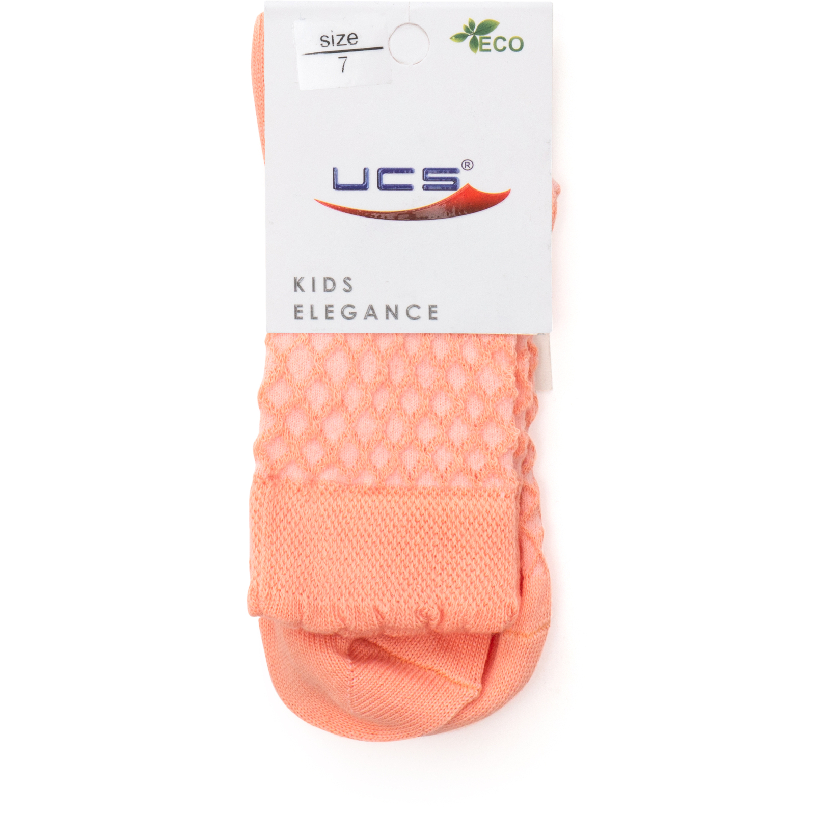 Шкарпетки дитячі UCS Socks однотонні (M0C0101-1204-7G-peach)