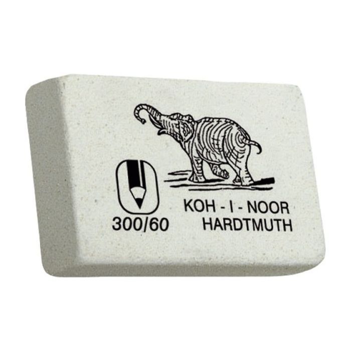 Ластик Axent мягкий Слон, 300/60 (полибег 2 шт) (300/60/2/P)