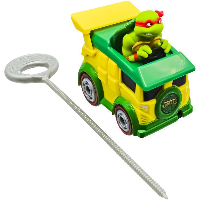 Игровой набор Funrise TMNT Черепашки-ниндзя классические Гонщик с лаунчером Рафаэль (71020)