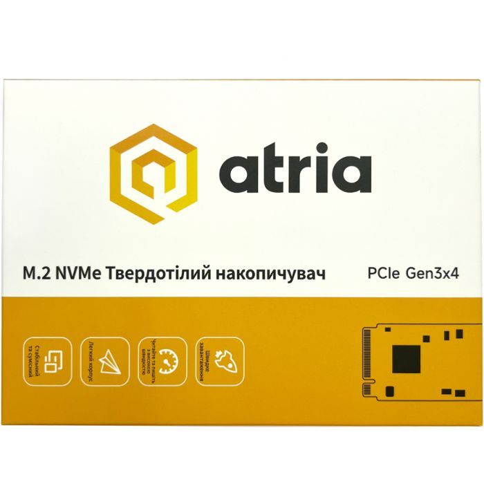 Накопитель SSD M.2 2280 512GB X500S ATRIA (ATNVMX500S/512) изображение 4