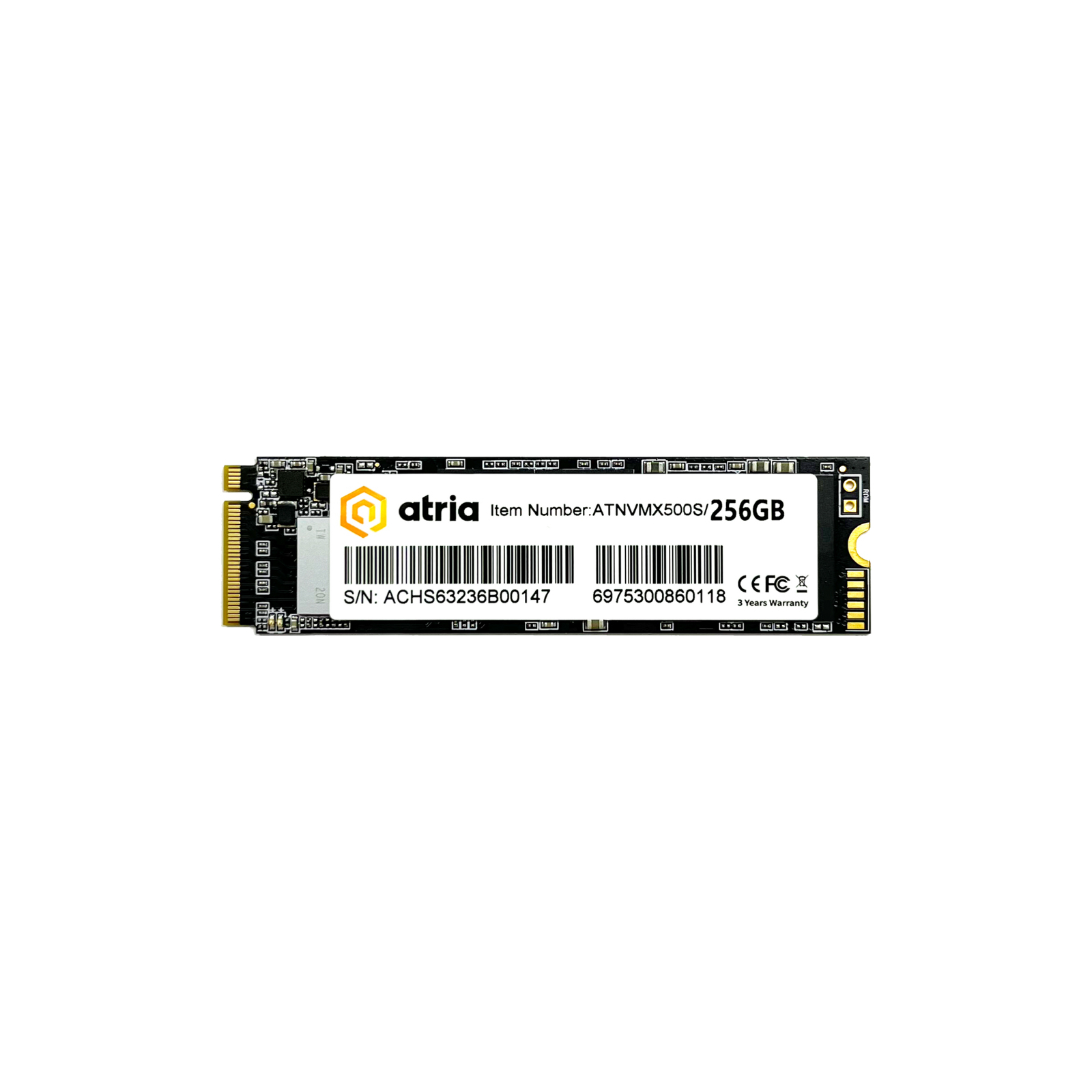 Накопитель SSD M.2 2280 2TB X500S ATRIA (ATNVMX500S/2048)