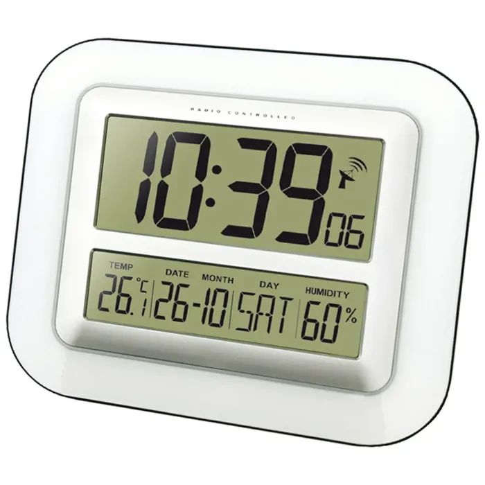 Настільний годинник Technoline Silver (WS8006) (DAS301789) зображення 2