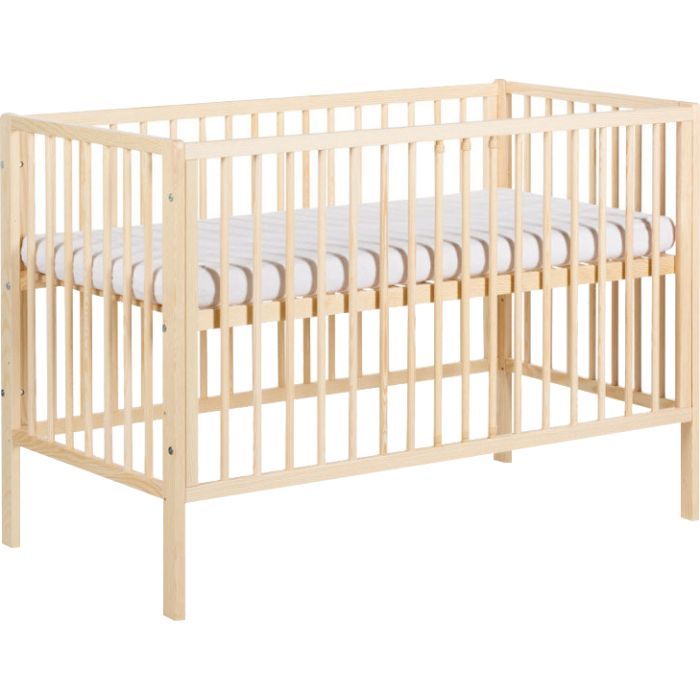 Кроватка Klups Frank 120 х 60 см Сосна (FRANK1)