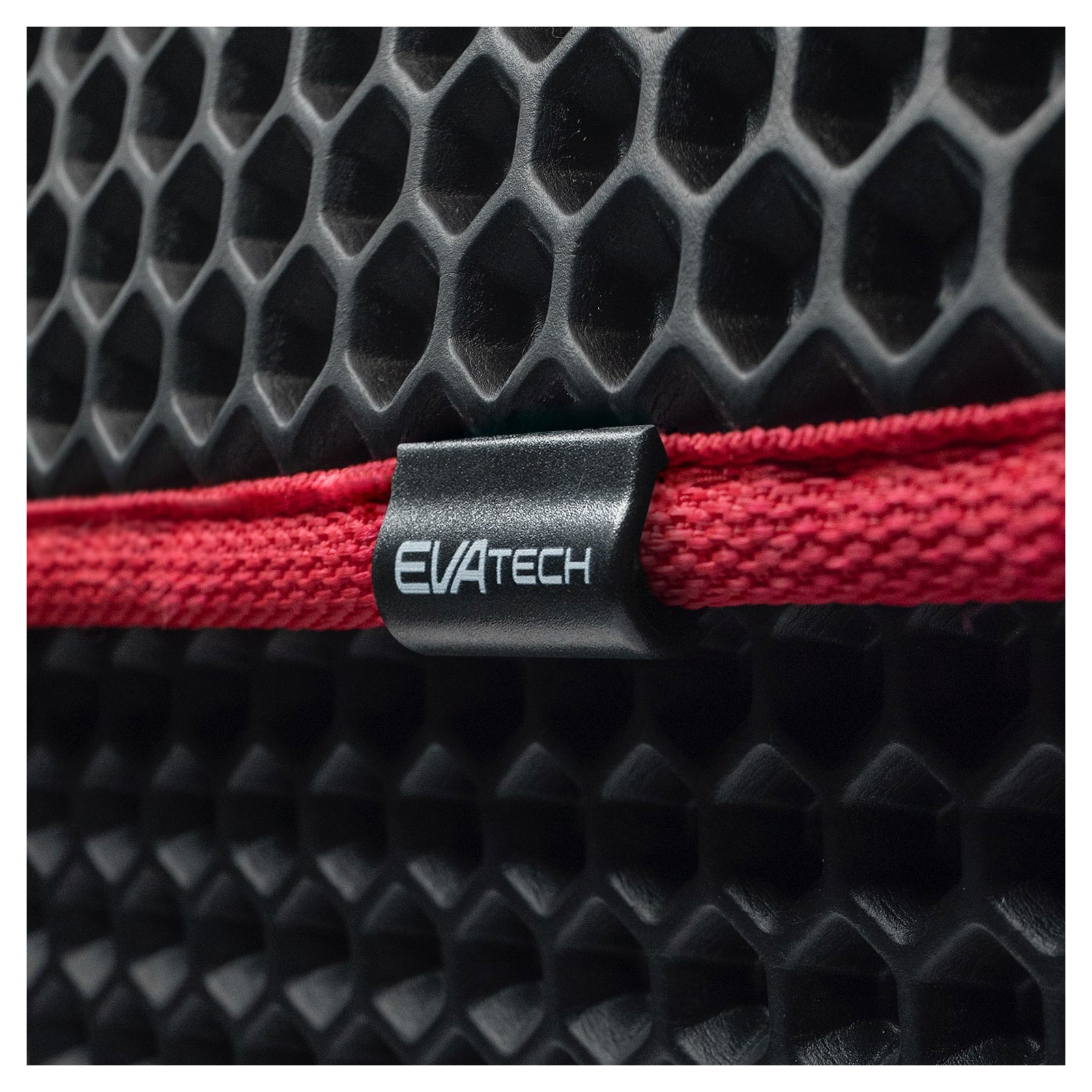 Сумка-органайзер EVAtech M-PRO 32x50x30 см. Сота черная с красным кантом (BS13642OM3SBR) изображение 2