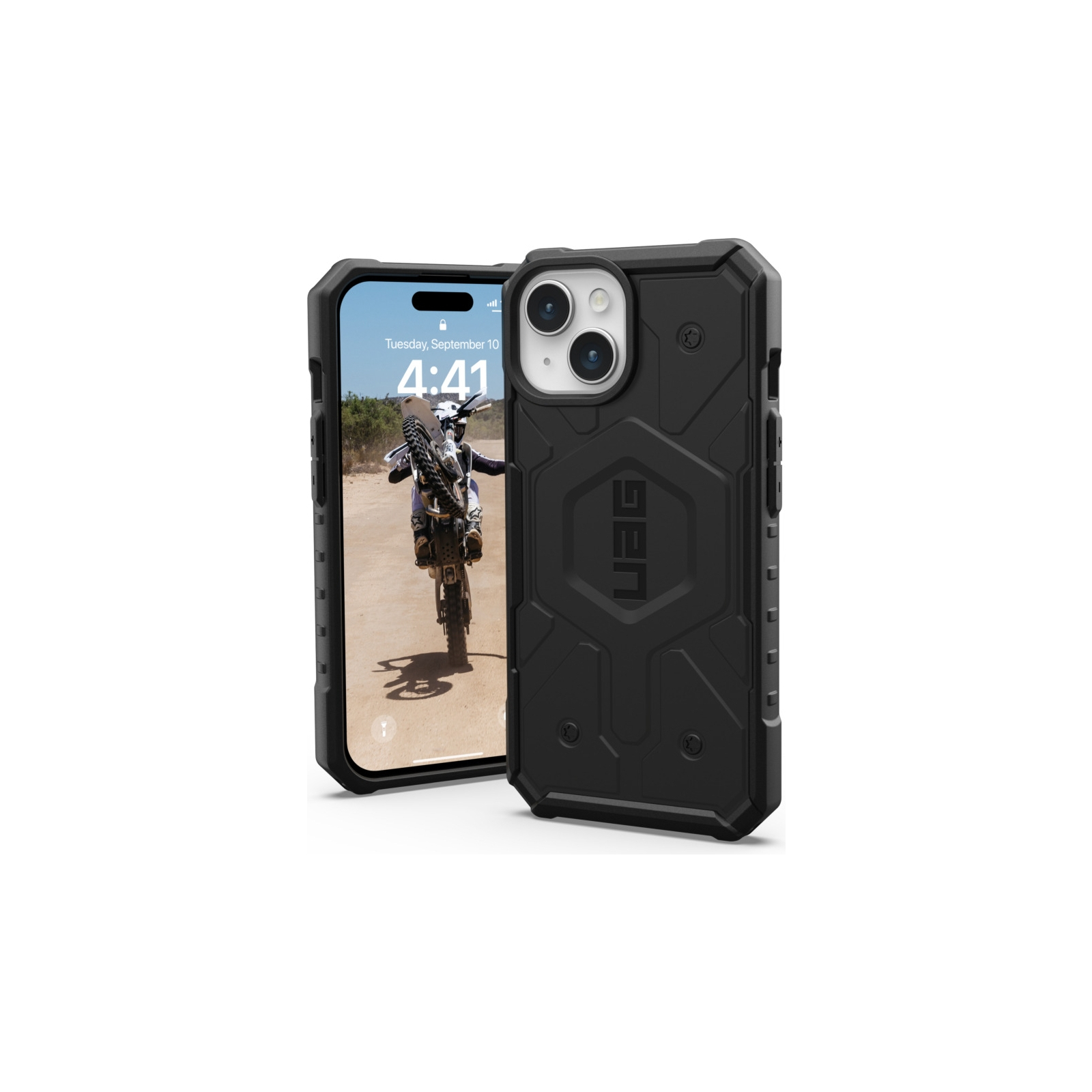 Чохол до мобільного телефона UAG Apple iPhone 15 Pro Max Civilian Magsafe, Black (114295114040) зображення 10