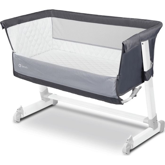 Ліжечко Lionelo приставне Theo Dark Grey (LO-THEO DARK GREY) зображення 3
