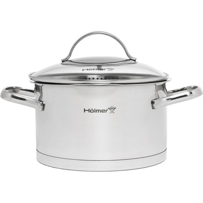 Кастрюля Hölmer Aurora з кришкою 1,9 л (CR-17519-SSD Aurora)