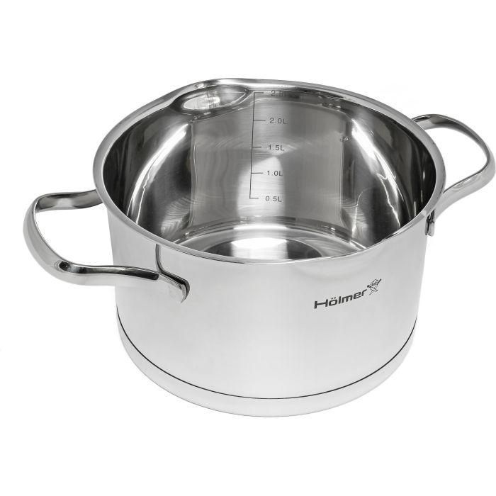 Кастрюля Hölmer Aurora з кришкою 1,9 л (CR-17519-SSD Aurora) изображение 3