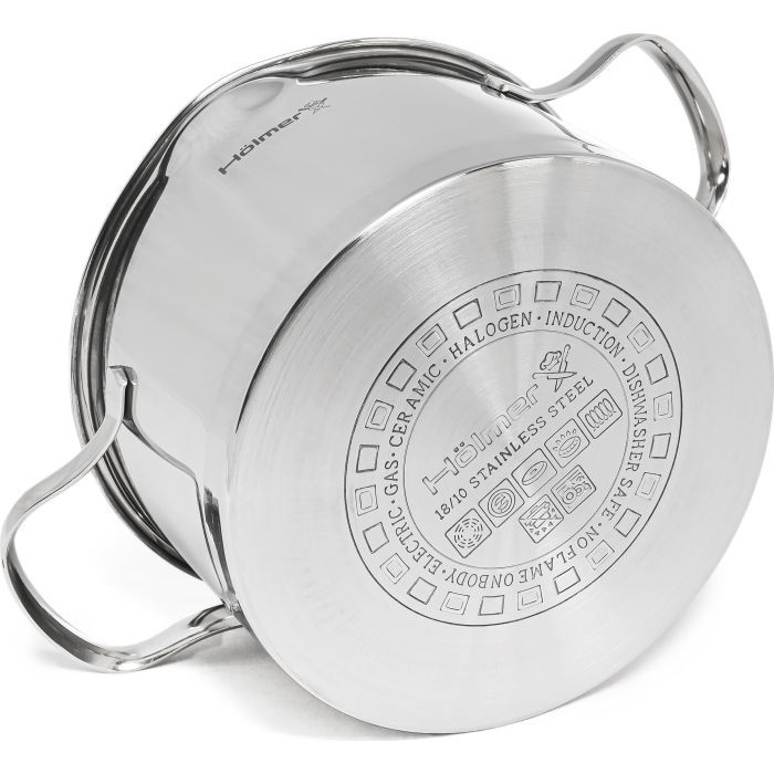 Кастрюля Hölmer Aurora з кришкою 1,9 л (CR-17519-SSD Aurora) изображение 5