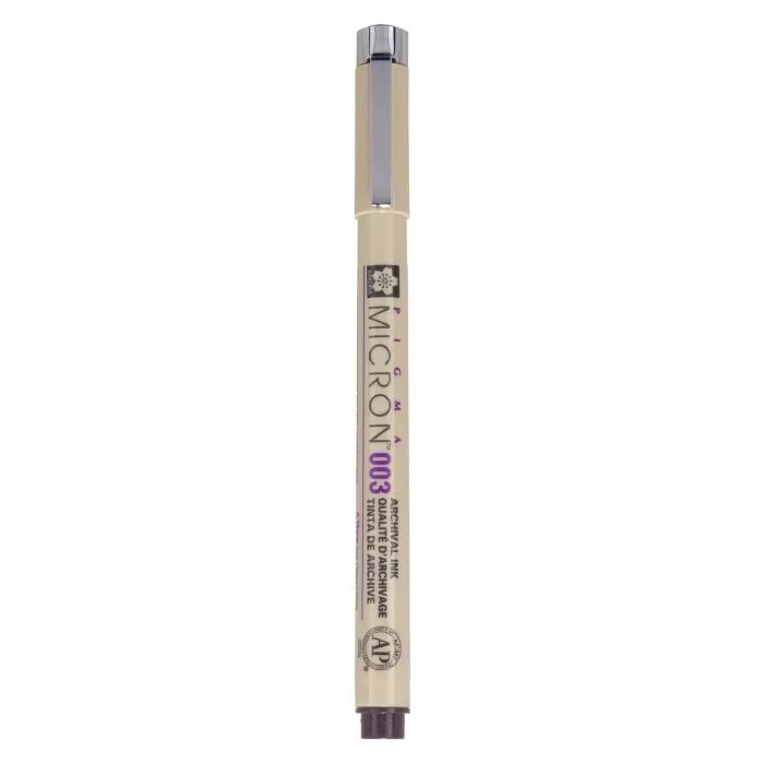 Лайнер Sakura PIGMA MICRON (0.03) 0,15мм, Чорний (084511307247) зображення 2