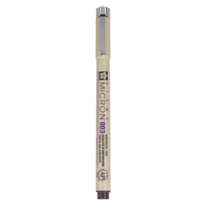 Лайнер Sakura PIGMA MICRON (0.03) 0,15мм, Чорний (084511307247) зображення 2