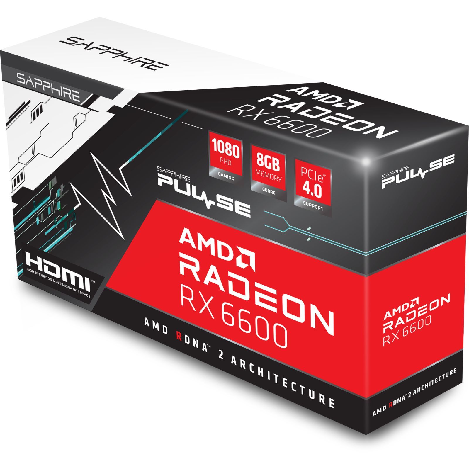 ᐈ Купить видеокарту Sapphire Radeon RX 6600 8Gb PULSE DUAL (11310