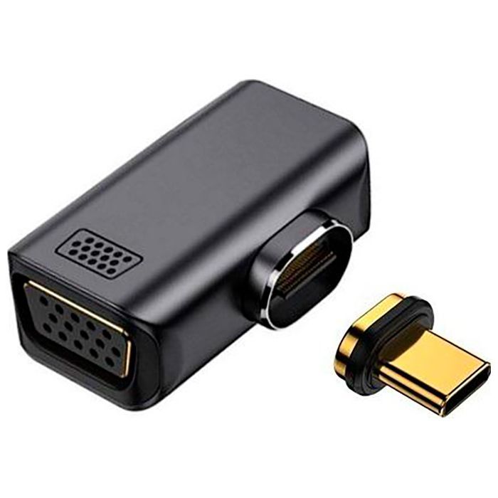 Переходник USB-C to VGA 1080P60Hz PowerPlant (CA914289)
