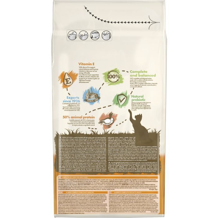 Сухой корм для кошек Purina Cat Chow Adult с уткой 1.5 кг (7613035394117) изображение 3