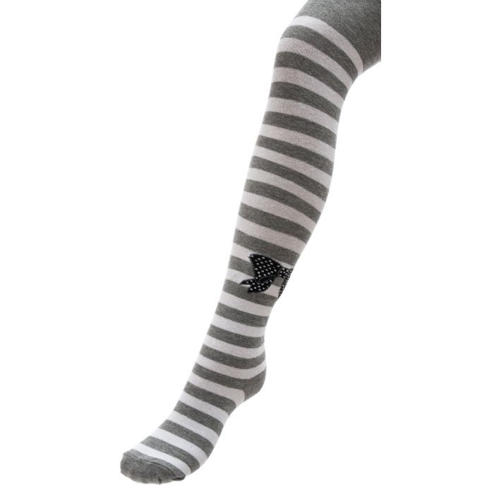 Колготки детские UCS Socks с бантом (M0C0301-2183-7G-gray)