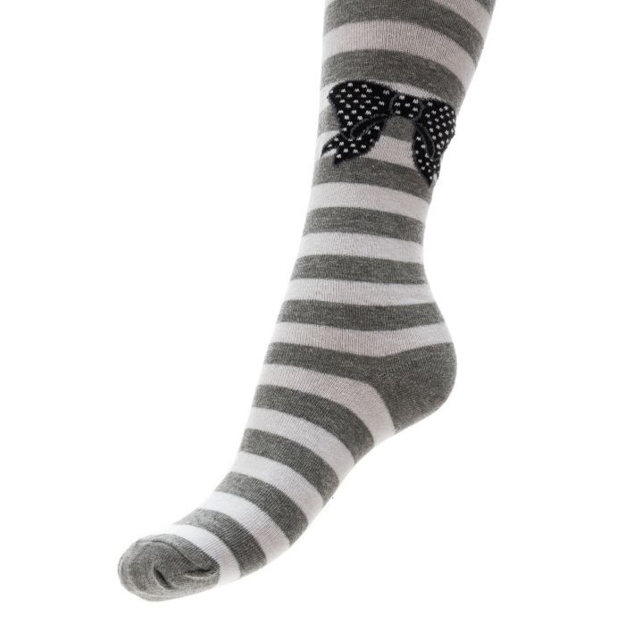 Колготки детские UCS Socks с бантом (M0C0301-2183-7G-gray) изображение 2