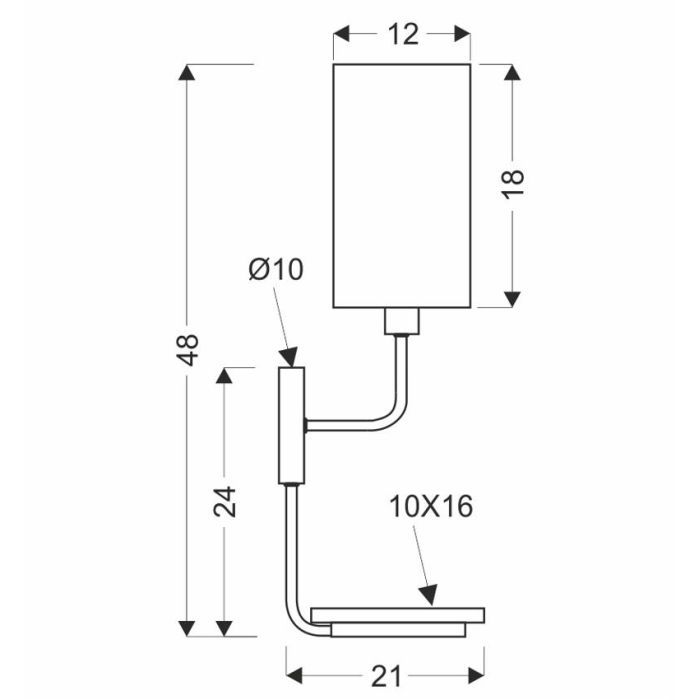 Бра Candellux 21-76854 Keto (21-76854) зображення 12