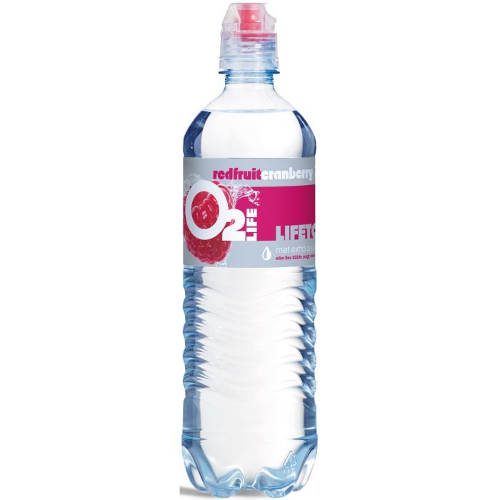 Мінеральна вода O2 Life Red Fruit Cranberry 750 мл (8718104460409)