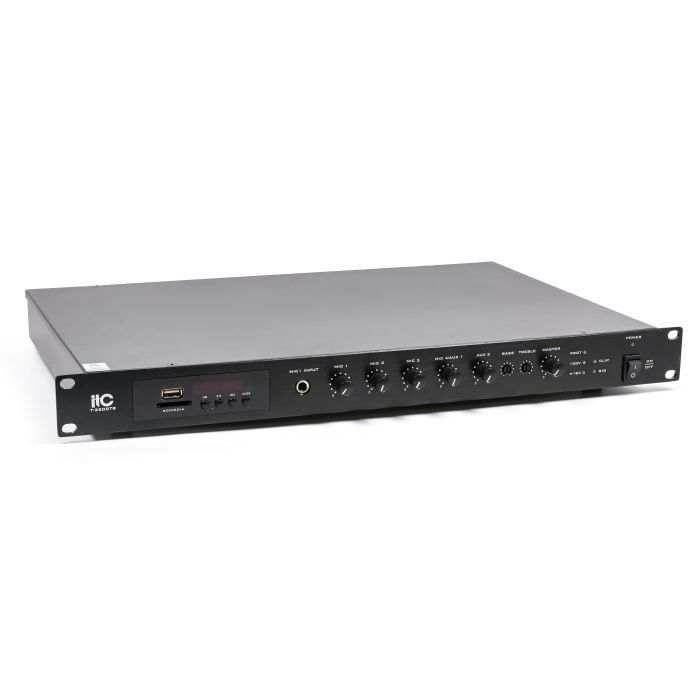 Усилитель ITC 500 Вт з USB/SD/TUNER (T-500DTB) изображение 2