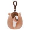 Мягкая игрушка Squishmallows на клипсе – Бурундук Мельзи 9 см (SQCP00148) изображение 3