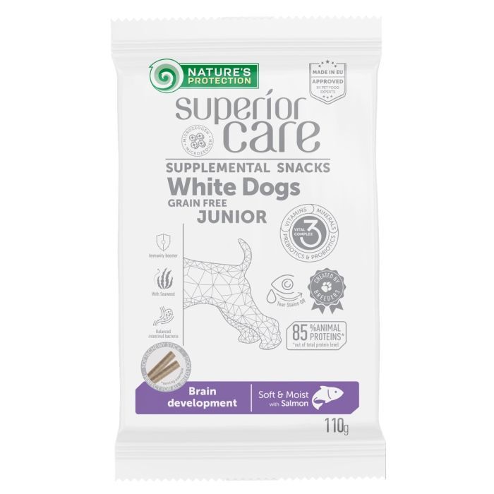 Ласощі для собак Nature's Protection Superior Care White Dogs Brain Development 110 г (KIKNPSC47198)