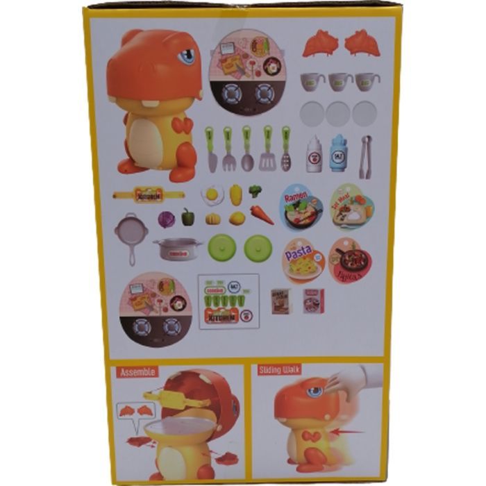 Игровой набор Otsixe Игрушка-сюрприз Dinosaur Kitchenette/Динозавр Кухня (1368A5) изображение 4