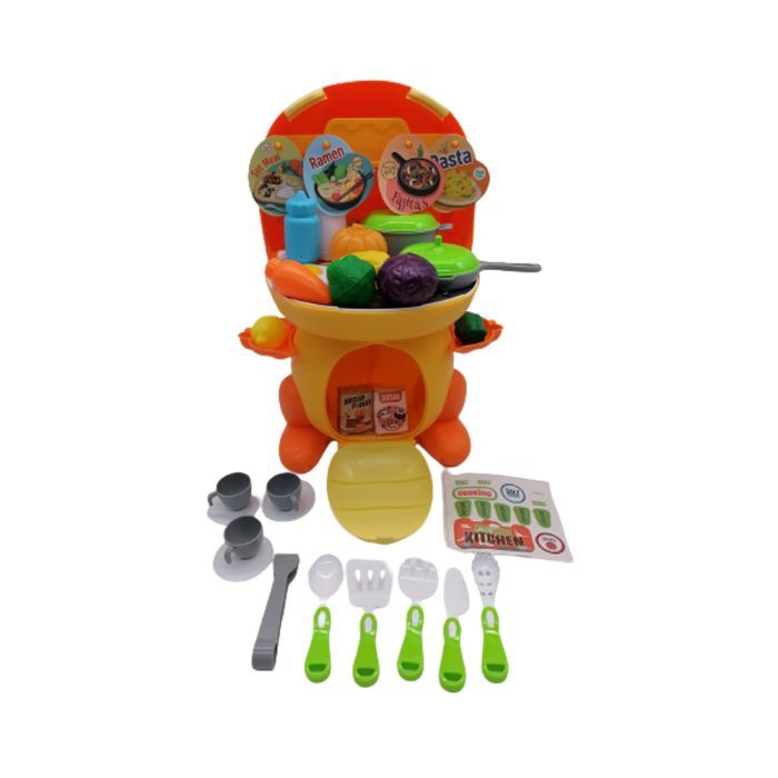 Игровой набор Otsixe Игрушка-сюрприз Dinosaur Kitchenette/Динозавр Кухня (1368A5) изображение 9