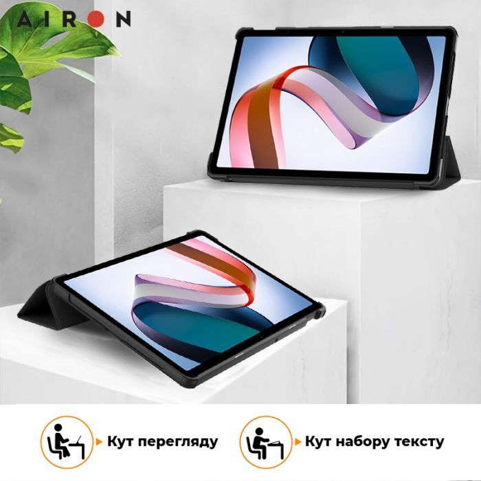 Чехол для планшета AirOn Premium Xiaomi Redmi Pad SE 11" 2023 + Film (4822352781105) изображение 7