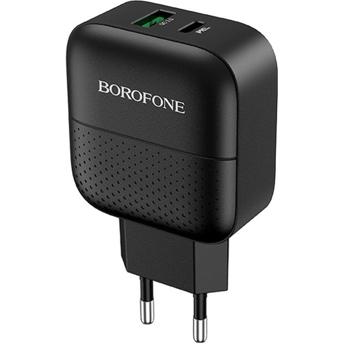 Зарядное устройство BOROFONE BA46A Premium Black (BA46AB)