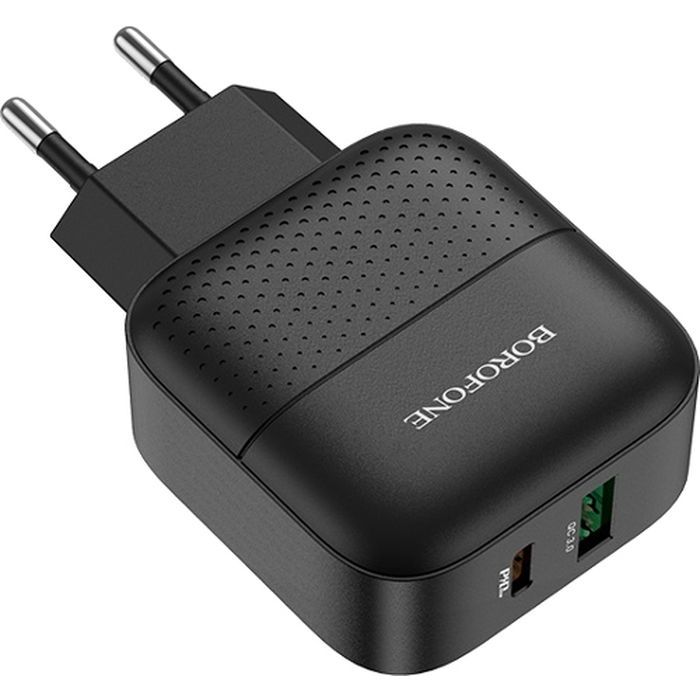 Зарядное устройство BOROFONE BA46A Premium Black (BA46AB) изображение 3