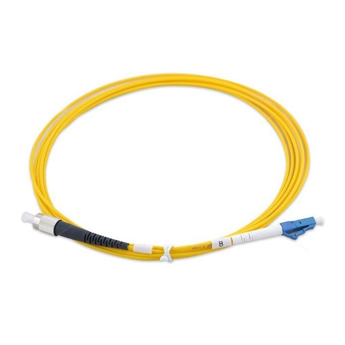 Оптический патчкорд LC/UPC-FC/PC SingleMode Simplex 1м Eserver (ES-LC-FC/UPC-1-SM-S)