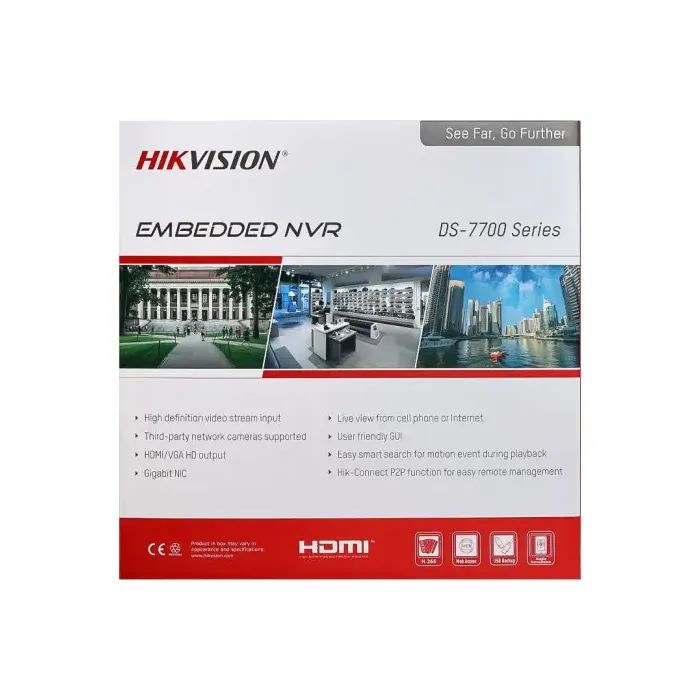 Реєстратор для відеоспостереження Hikvision DS-7732NI-M4/24P зображення 7