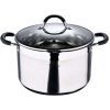 Кастрюля MasterPro Foodies collection висока з кришкою 4 л (BGMP-1505-BK)
