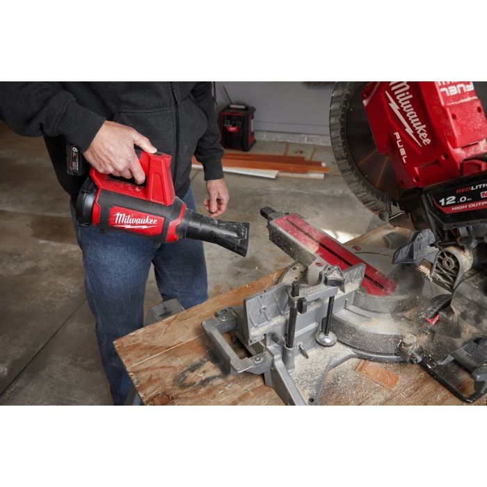 Воздуходувка Milwaukee M12 BBL-0 (без АКБ и ЗУ) (4933472214) изображение 12