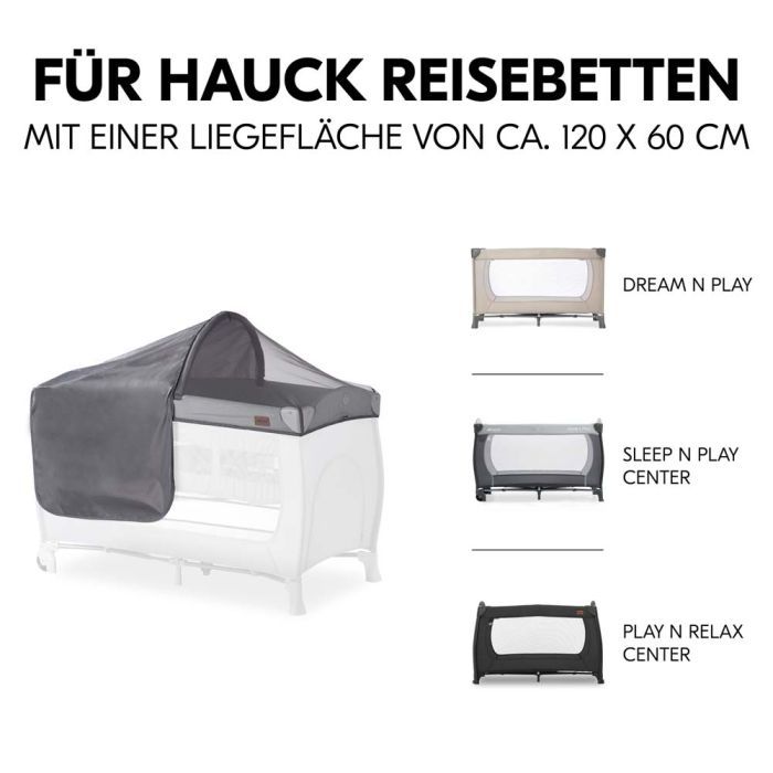 Москитная сетка Hauck Travel Bed Canopy на детский манеж (59920-4) изображение 4
