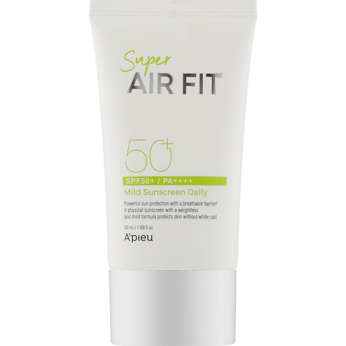 Средство от загара A'pieu Super Air Fit Mild Sunscreen Daily SPF50+ PA++++ 50 мл (8809643530521)