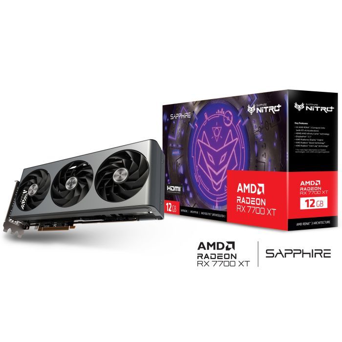 Видеокарта Sapphire Radeon RX 7700 XT 12GB NITRO+ (11335-02-20G) изображение 6