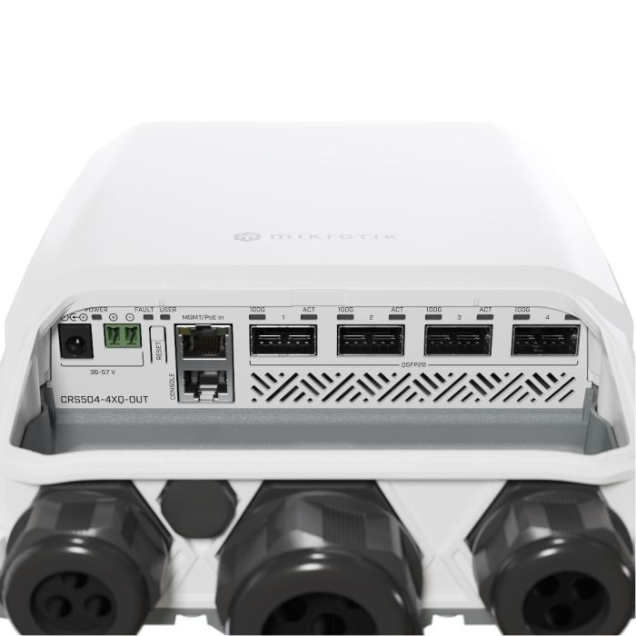 Коммутатор сетевой Mikrotik CRS504-4XQ-OUT изображение 4