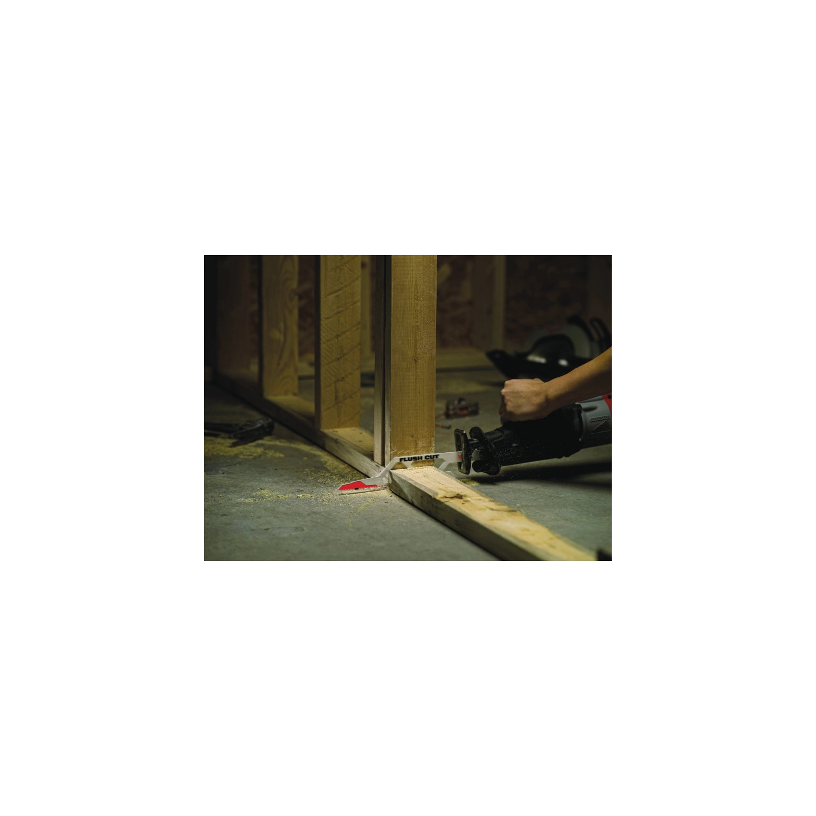 Полотно Milwaukee для сабельной пилы FLUSH CUT по древесине, 305/ шаг зуба 5,0мм (48001600) изображение 2