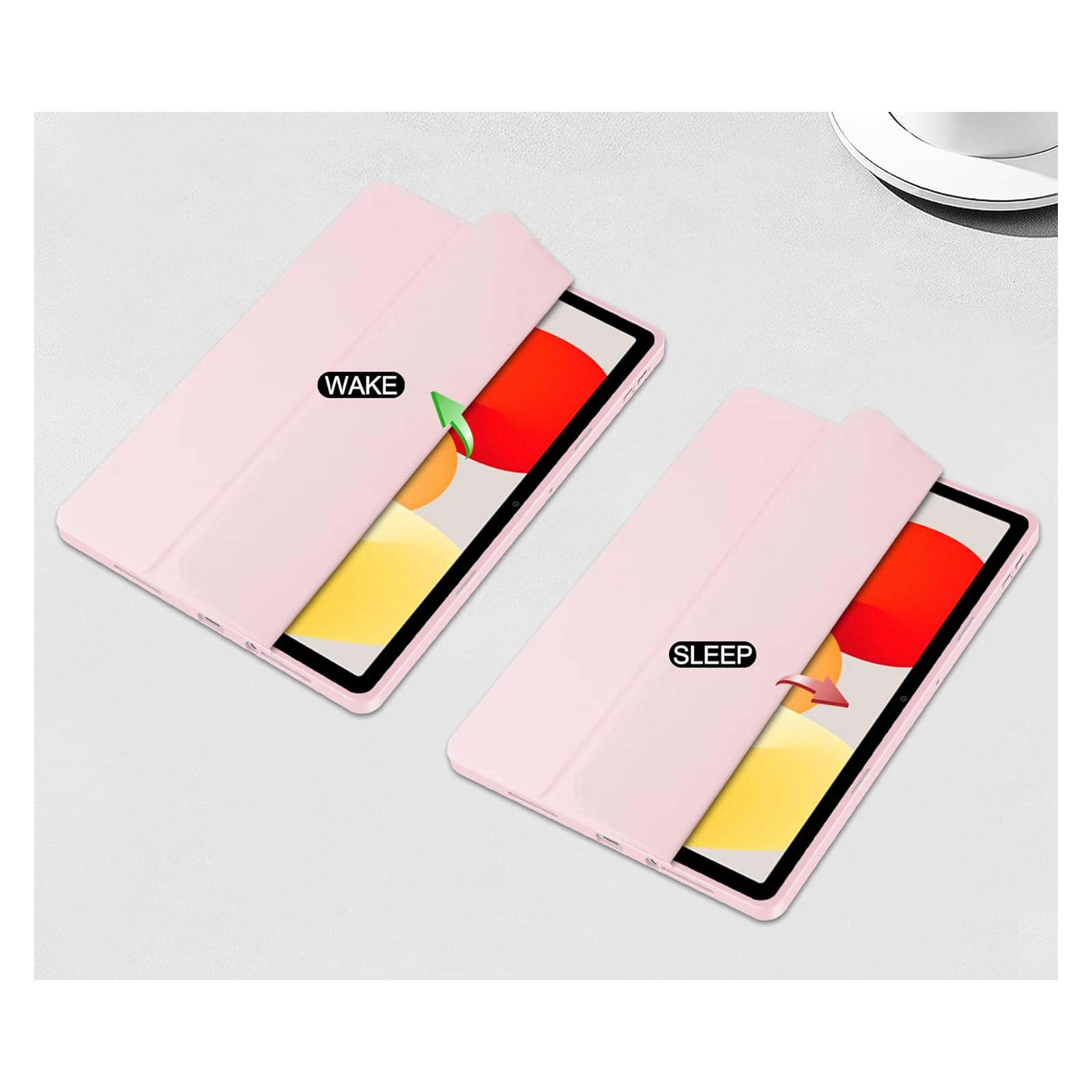 Чехол для планшета BeCover Soft Edge Stylus Mount Xiaomi Redmi Pad SE 11" Pink (710785) изображение 5