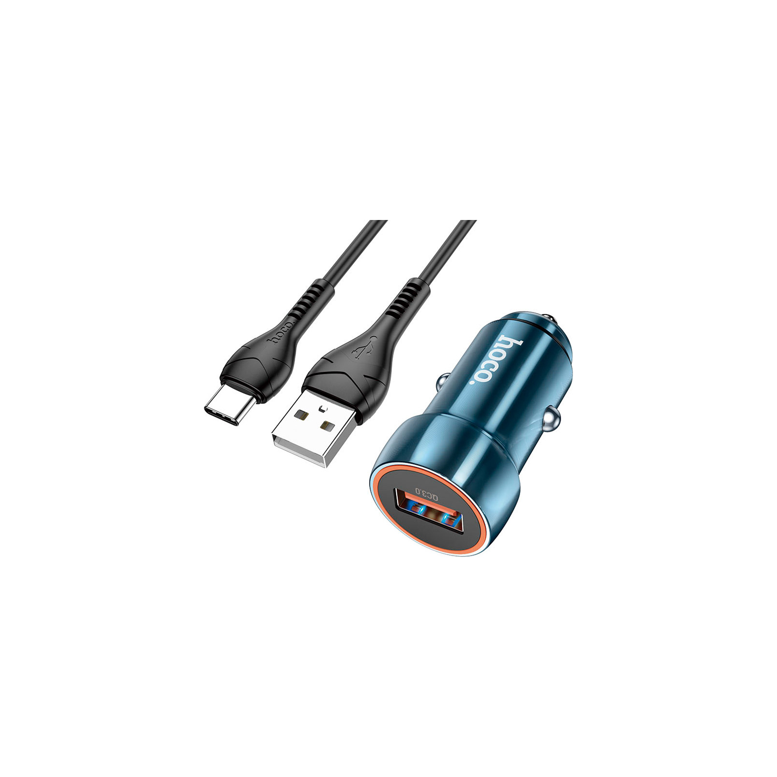 Зарядное устройство HOCO Z46 USB Sapphire Blue (6931474770325) изображение 2
