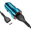 Зарядний пристрій HOCO Z46 USB Sapphire Blue (6931474770325) зображення 3